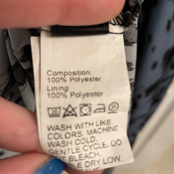 Plus Size Animal Print Dress - Picture 4 of 4